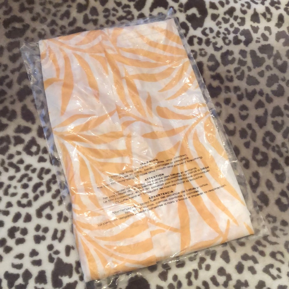 Maison Du Soir Magnolia Luxe Robe Kimono M/L Palm Print - Picture 8 of 10
